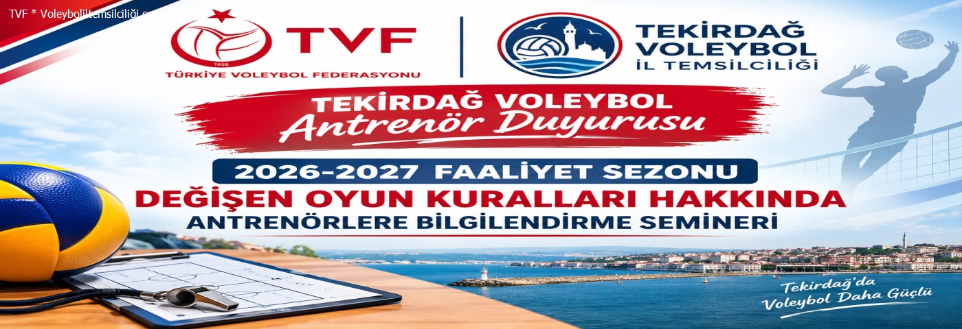 2026-2027 Faaliyet Sezonu Değişen Oyun Kuralları Hakkında Antrenörlere Bilgilendirme Semineri